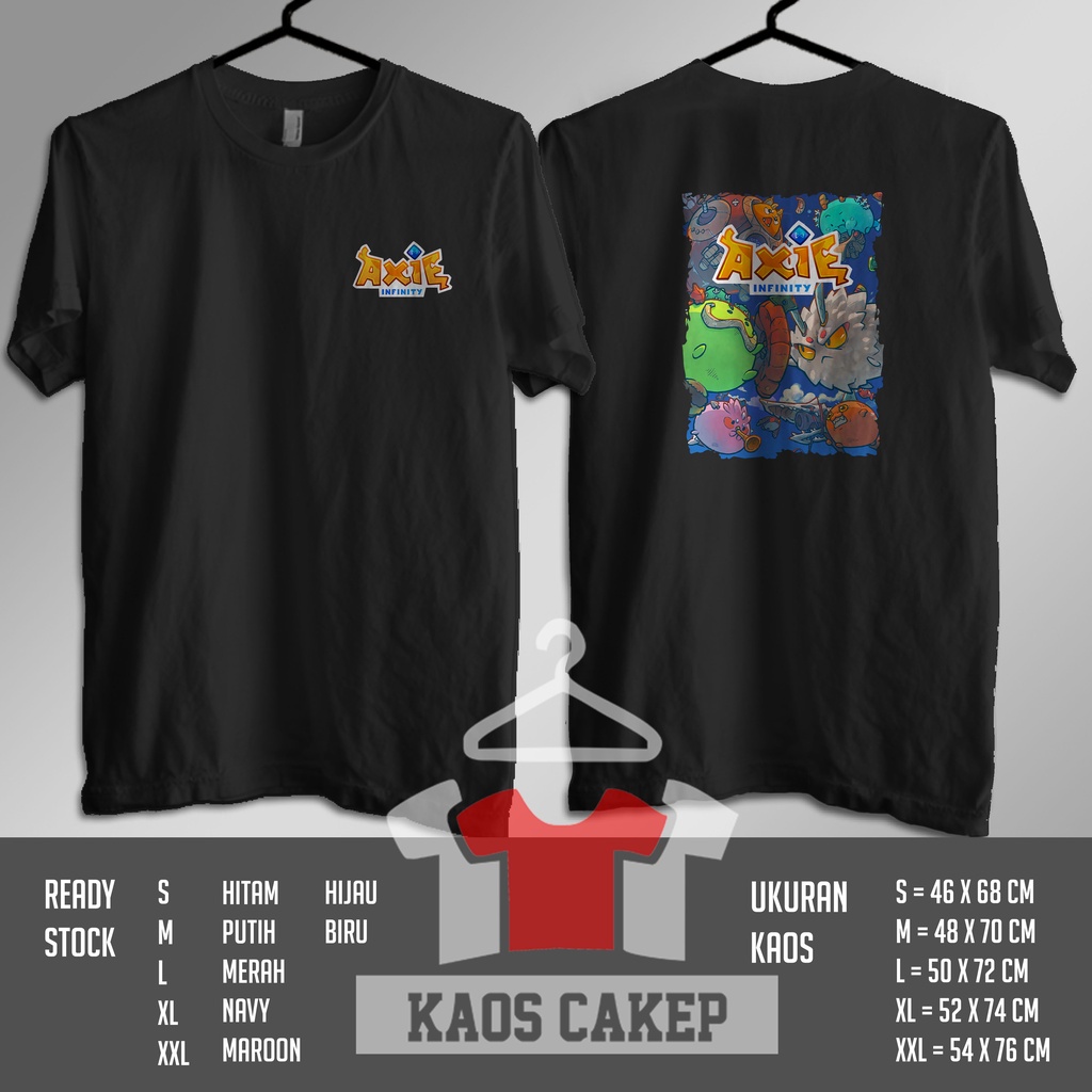 Kaos Axie Infinity v2 Baju Game