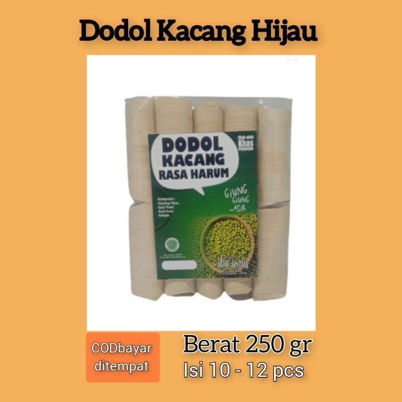

RK12 Dodol Kacang hIjau Snack Makanan Khas Cililin Bandung