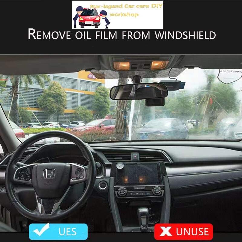 Alat Pembersih Kaca Depan Mobil Penjernih Kaca Mobil Windshield Oil Remover Cleaner 100ml