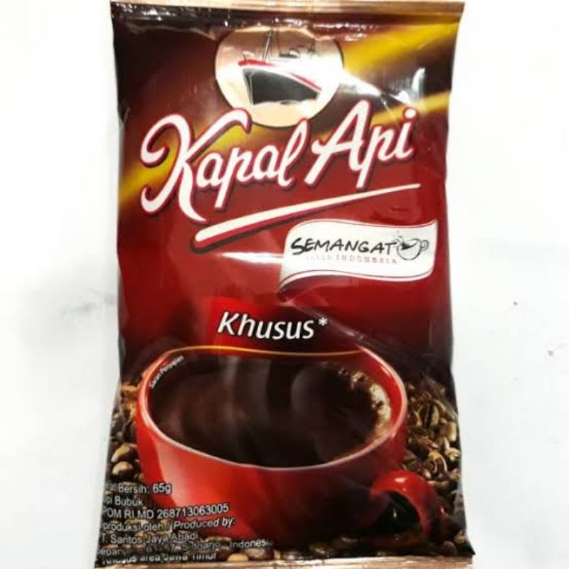 

Kopi Kapal Api Mutu Khusus ( 1pcs ) 65 gram