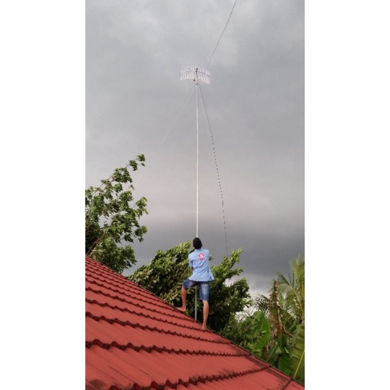 Antena Yagi grid sinyal modem wifi pigtail induksi hp super gain home router