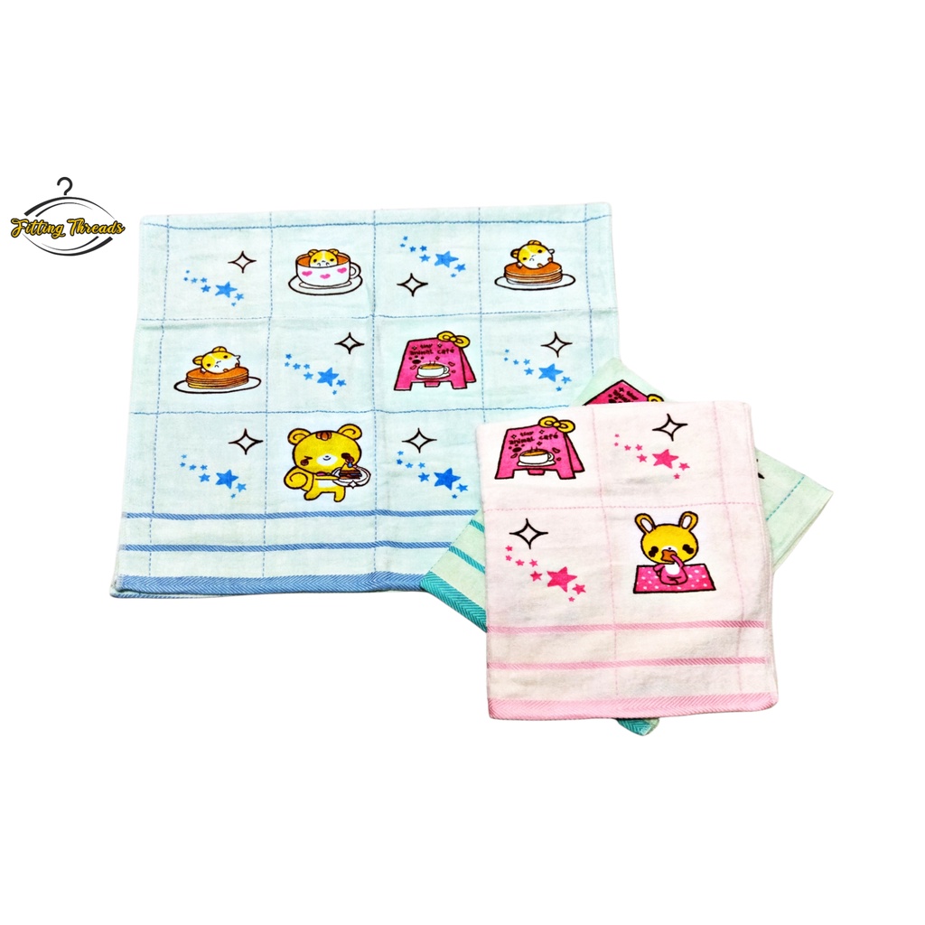 Handuk Bayi &amp; Anak Microfiber Motif DIXON Ukuran 60x110 cm