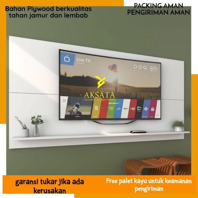 PROMO MURAH  Backdrop TV / Wall Panel TV MILANO