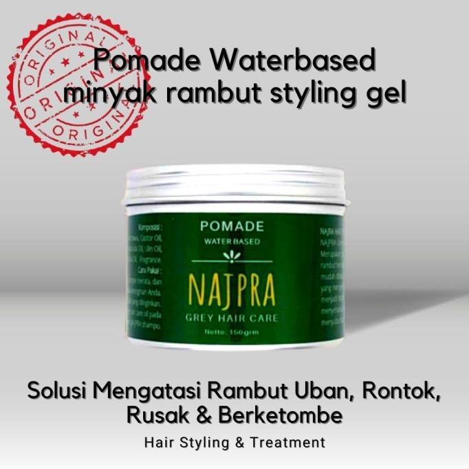minyak penghitam rambut obat uban penghitam rambut permanen NAJPRA