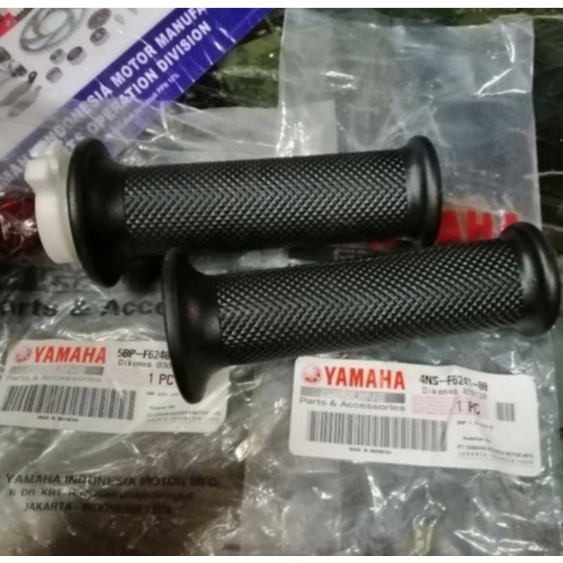 HANDGRIP RX KING HANDFAT RX KING SARUNG GAS RX KING NEW SET ORI YAMAHA