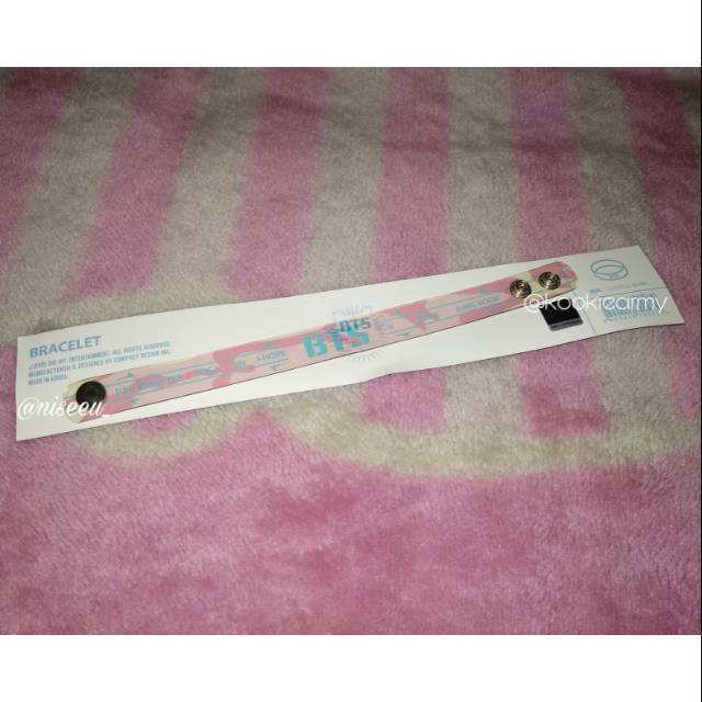 [RARE] CAMO BRACELET BTS 2nd Muster Zip Code 17520