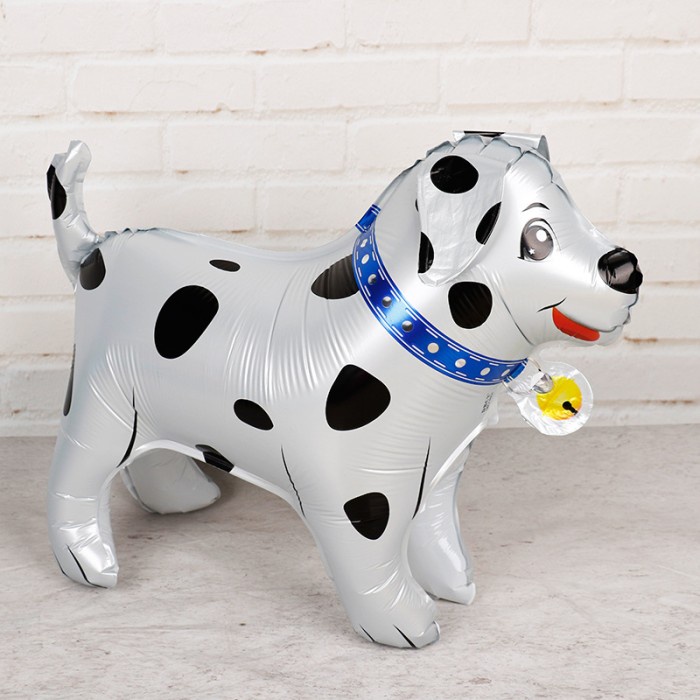 Balon Foil Hewan / Binatang Anjing Dalmation 3D Full Body / Animal Dog