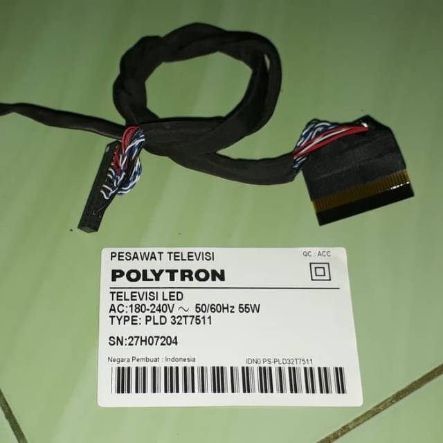 Kabel LVDS Original Polytron PLD 32T7511
