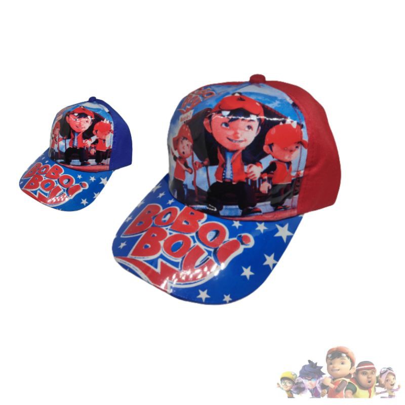 Topi anak mika karakter boboiboy terbaik