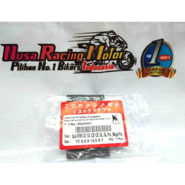 SEAL RPM CG100 CB125 GL GLPRO MEGAPRO