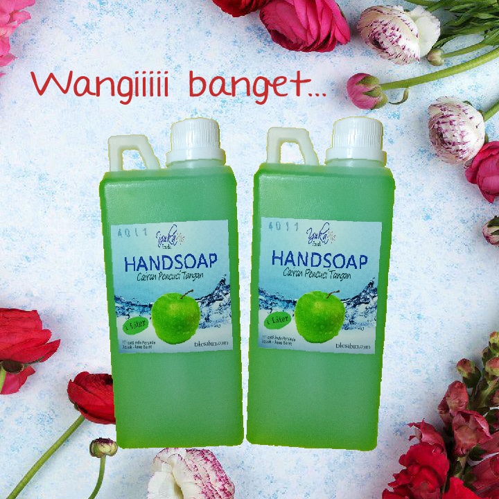 Yuka Sabun Cuci Tangan APEL 1 Liter  Hand Soap