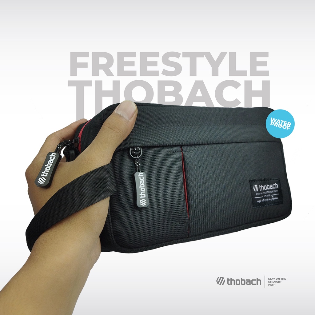 THOBACH-SLING BAG WATERPROOF FREESTYLE TAS SELEMPANG