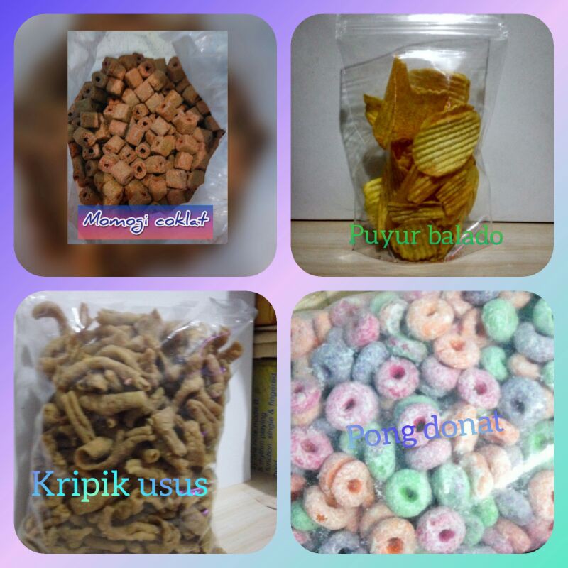 

Paket camilan murah meriah