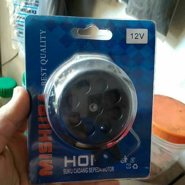Bel klakson Motor 12v Mishuba