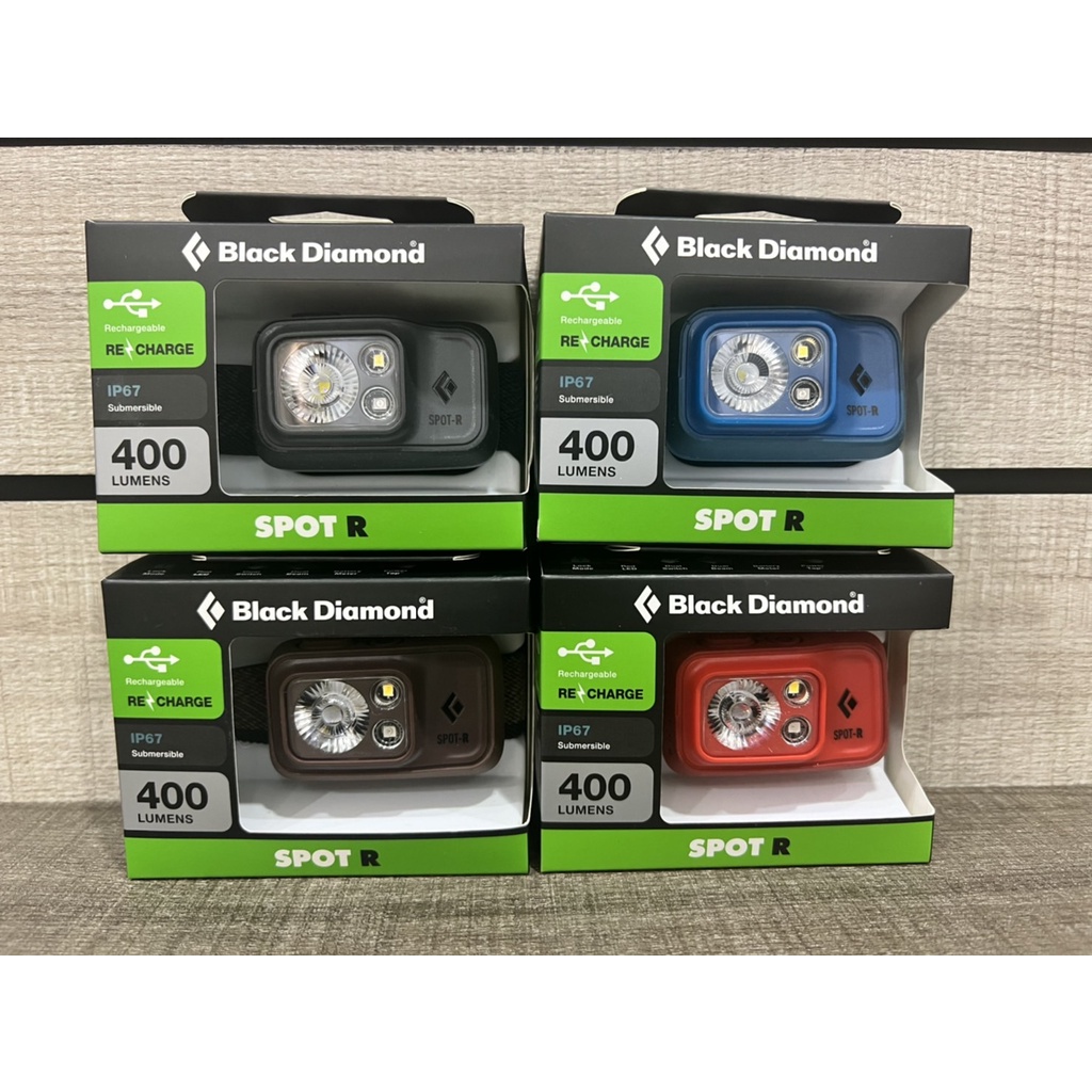 Senter Kepala Black Diamond Spot Rechargeable Headlamp