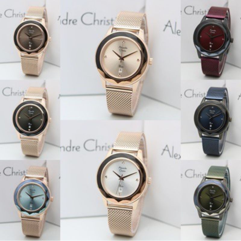 ALEXANDRE CHRISTIE AC 2908 AC2908 WANITA ORIGINAL GARANSI RESMI 1 TAHUN