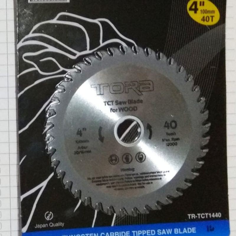 mata gerinda potong kayu 4 inch 40T