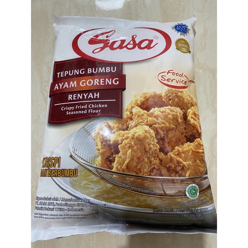 

Tepung bumbu Ayam Goreng Sasa