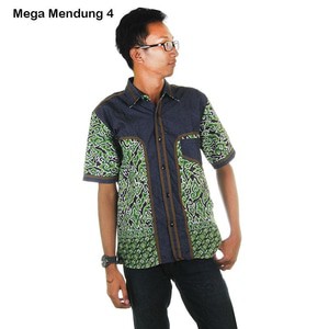 Hem Batik Kombinasi Jericho Motif 3