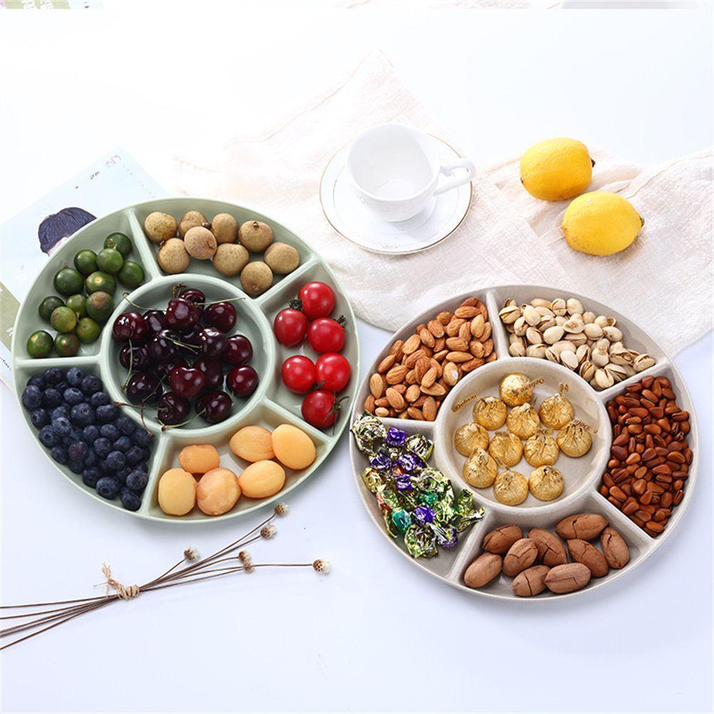 Solighter Dried Fruit tray Originality Office Desktop Fruits Organizer Piring Buah Desain Sederhana