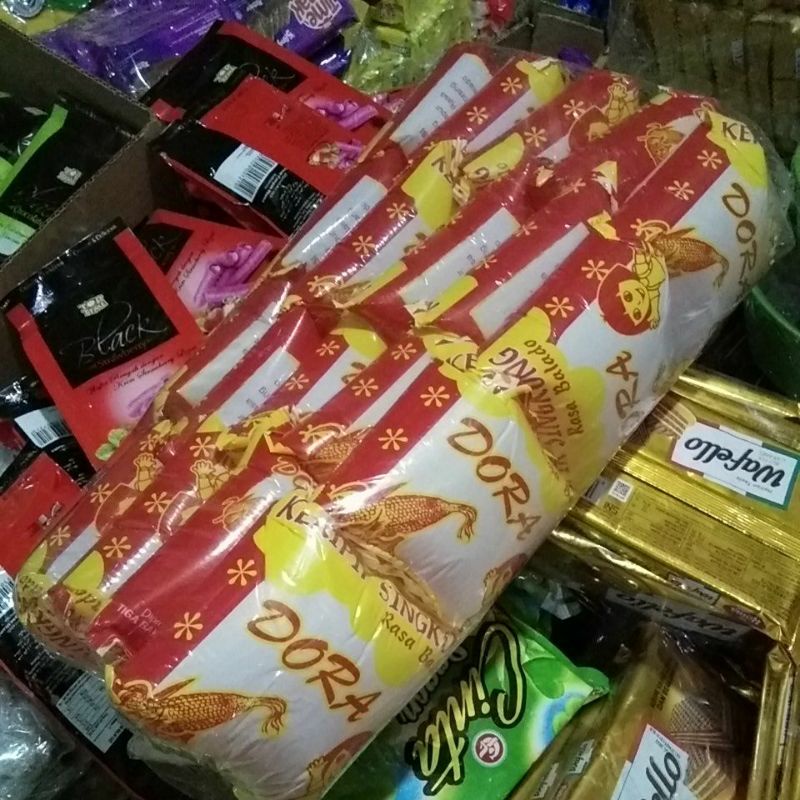 

krupuk ubi singkong rasa balado harga 1 bungkus isi 20pics
