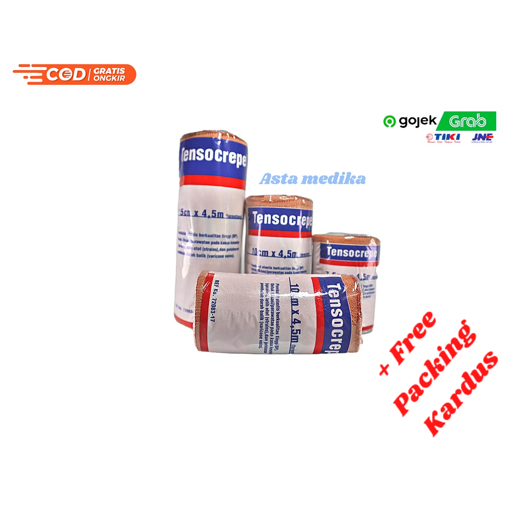 Tensocrepe 3 inch 4 inch 6 inch BSN Elastic Bandage Tensocrepe Perban Elastis 3 inch 4 inch 6 inch Pembelut Elastis BSN