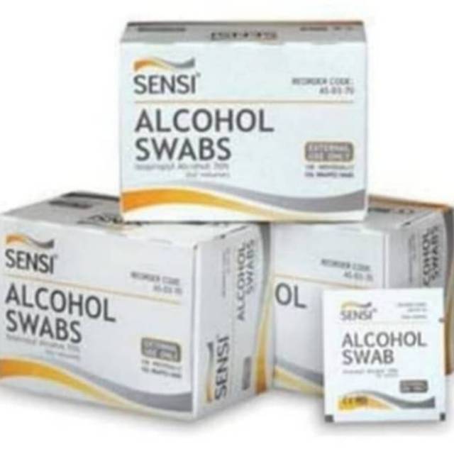 ALKOHOL SWABS SENSI 100 Lembar