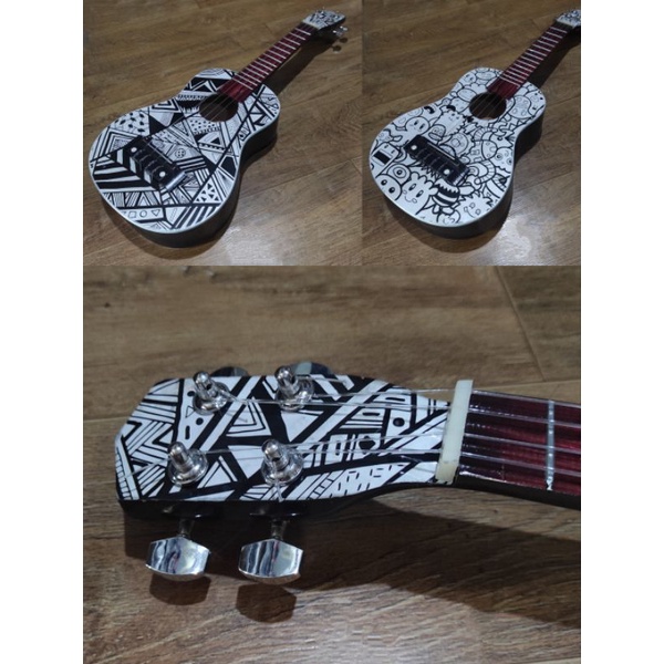 GITARLELE AKUSTIK SENAR 6 * / PAKET GUITALELE GITAR LELE / PAKET GITAR MINI / UKULELE GITAR KECIL SENAR 6 / GITAR JUNIOR SENAR 6 / GARANSI PENGIRIMAN