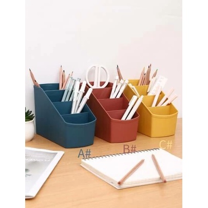 

Hemat Rak Meja Kotak Alat Tulis Tempat Penyimpanan Alat Tulis Pensil Pulpen Sale!!!