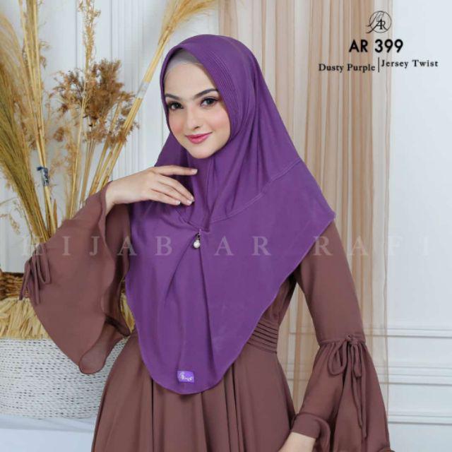 Hijab Ar Rafi AR 399 hijab instan new arrival || INAYAHHIJAB-Dustypurple