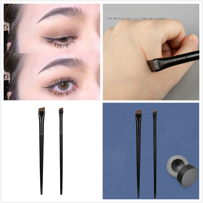 【COD Tangding】1 Pc Brush Pen Eyeliner Eyebrow Portable Untuk Makeup