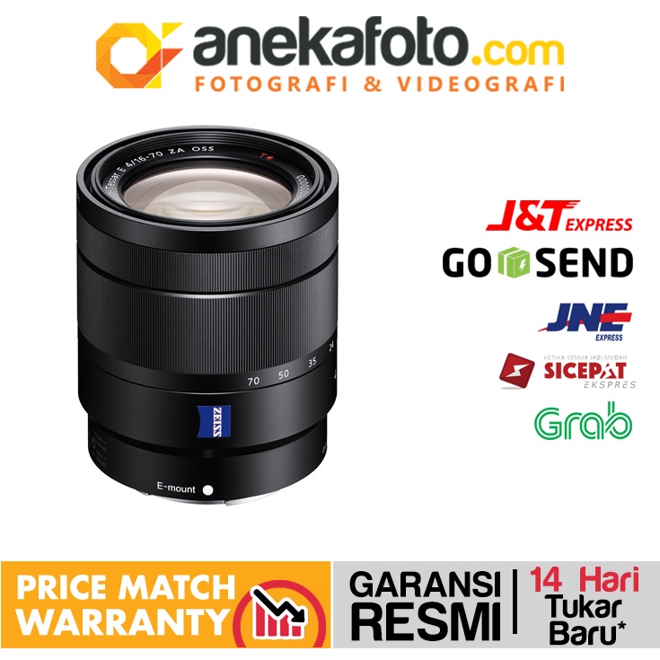 Sony Vario-Tessar T* E 16-70mm f/4 ZA OSS Lens