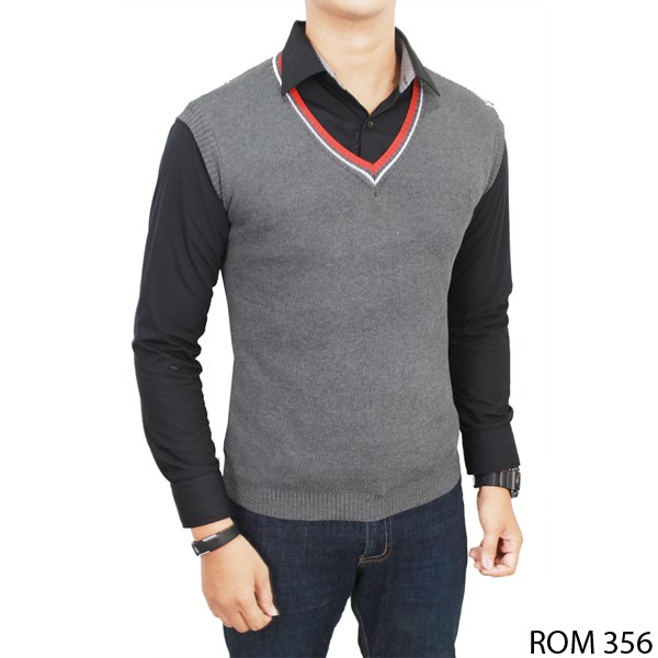 Rompi Pria Rajut Casual Style - ROM (COMB)