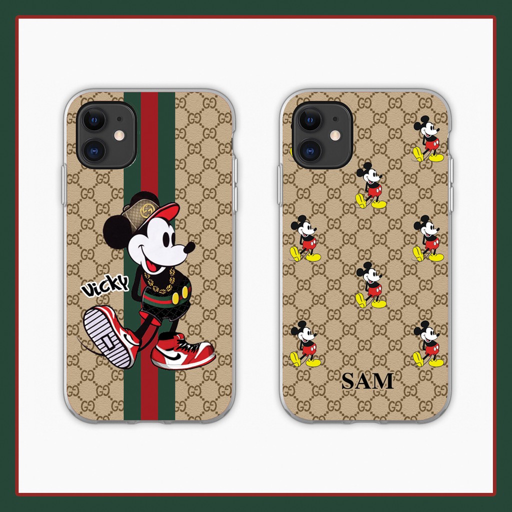 Casing Keren Mickey Iphone Samsung Oppo Xiaomi Vivo Redmi Realme bisa dikasih nama Case Softcase