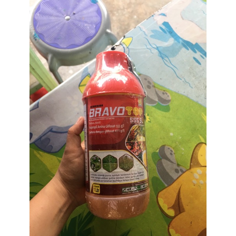 herbisida bravotop 555 SL ukuran 1 liter