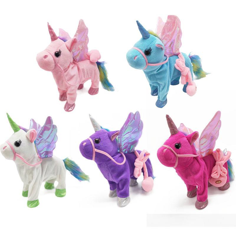 BONEKA UNICORN BISA JALAN &amp; GOYANG DAN NYANYI / BONEKA PONY