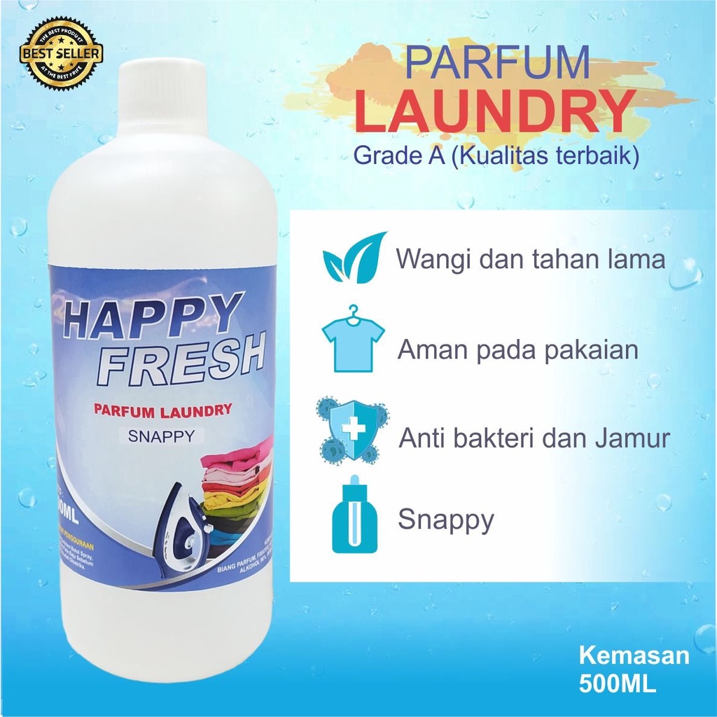 [COD] Parfum laundry murah - wanginya tahan lama - pelicin dan pengharum baju anti apek anti jamur