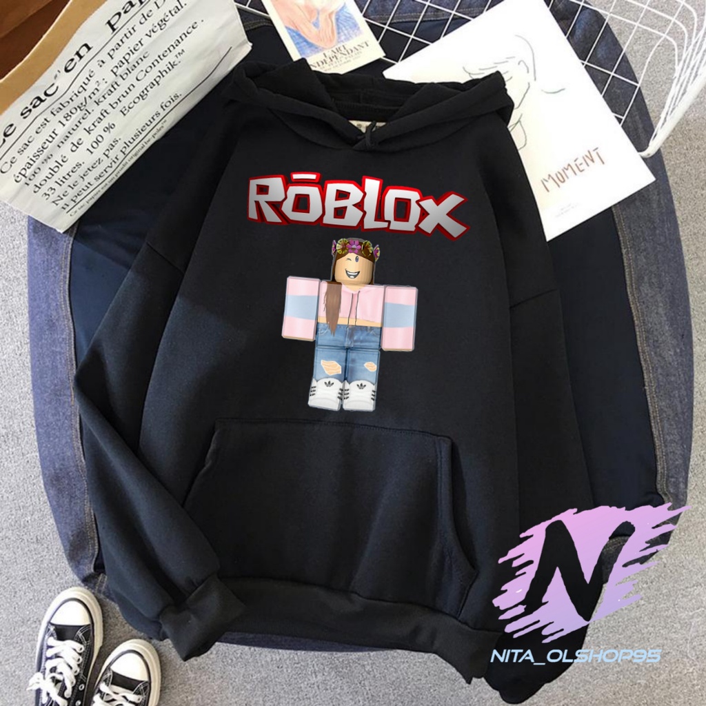 SWEATER ANAK ROBLOX HOODIE ROBLOX GIRL