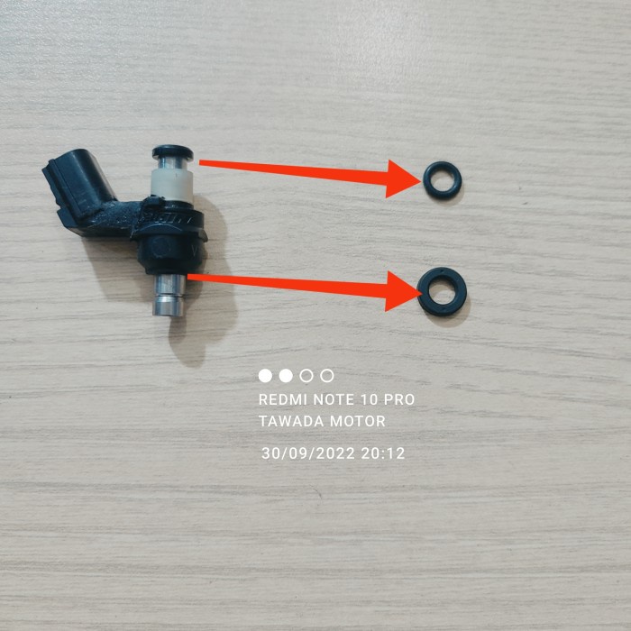 ORING KARET INJRKTOR  NOZEL NOZLE REVO FI SUPRA X125 FI SUPRA GTR 150 SONIC