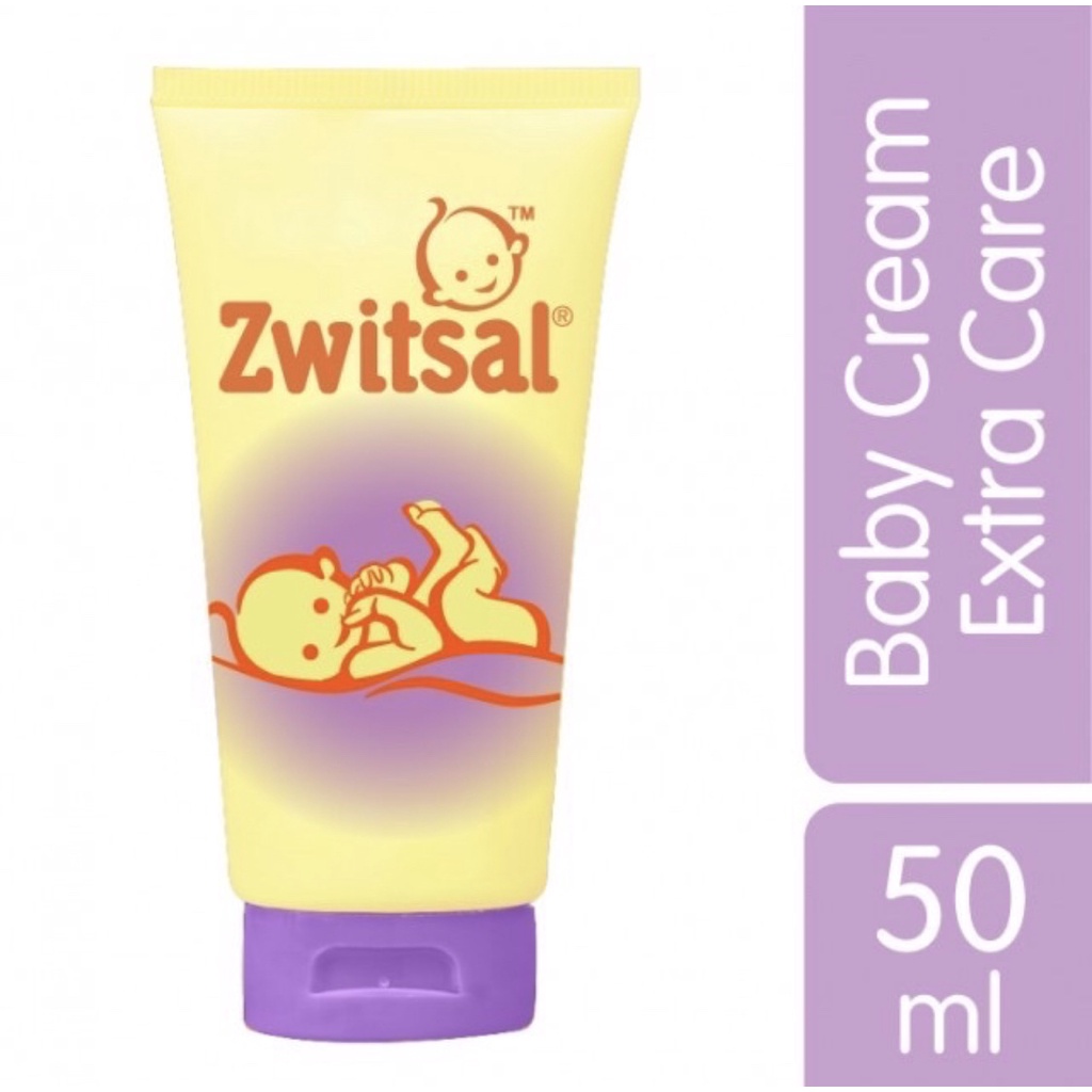 Jual Zwitsal Switzal Baby Cream Extra Care Zinc 50 ml Shopee Indonesia