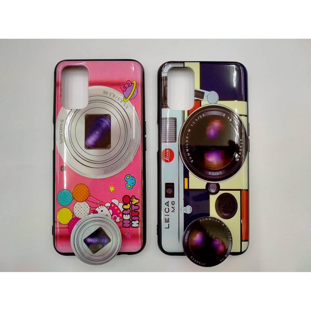 Casing OPPO A52 A72 A92 Case Fuze Casing Camera GRATIS Popsocket Karakter Lucu