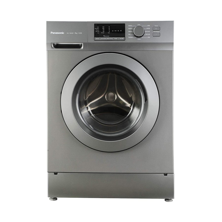 Panasonic Mesin Cuci Front Loading 8Kg 128XB1 Mesin Cuci / NA128XB1LNE / NA128XB1WNE