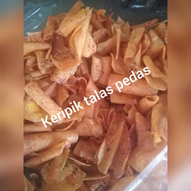 

keripik talas pedas 250 g