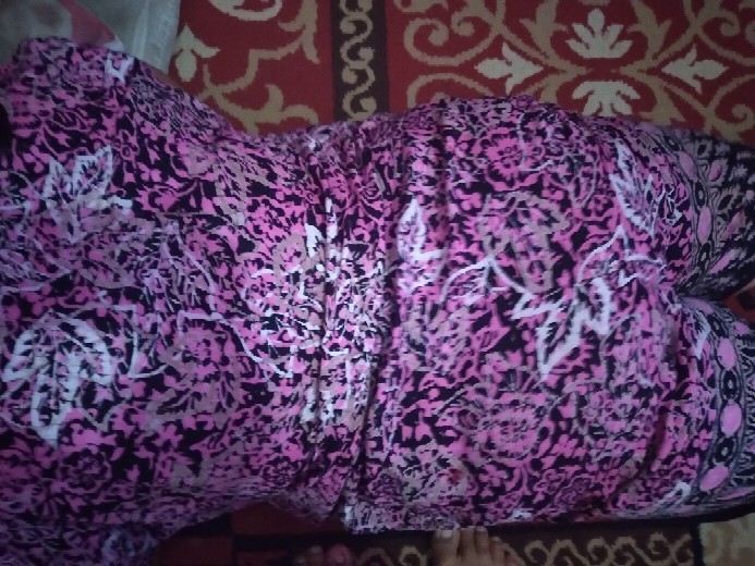 [ld 130] Setelan Babydoll Batik Jumbo Kancing
