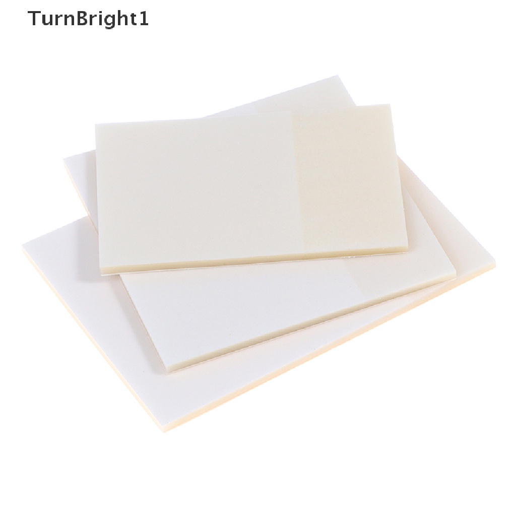 50 Lembar Kertas Memo Sticky Note Warna Transparan Tahan Air-8