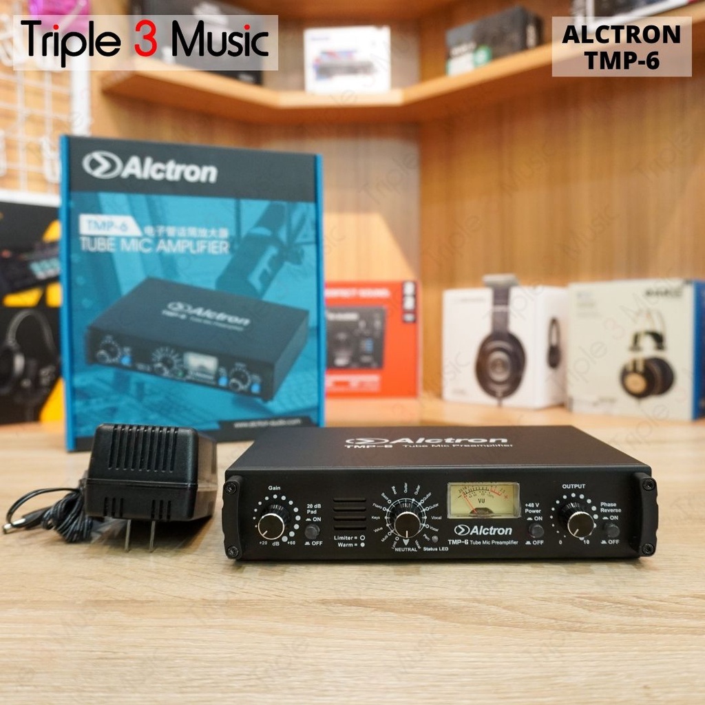 ALCTRON TMP6 TMP 6 Mic Instrument Preamp Tabung ANALOG