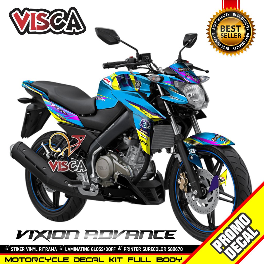 Decal Vixion NVA Full Body Decal Vixion New Advance 2016 Full Body Stiker Vixion New Advance 2016 Fu
