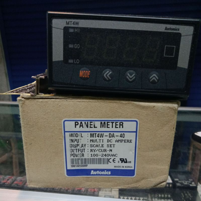 PANEL METER AUTONICS MT4W-DA-40