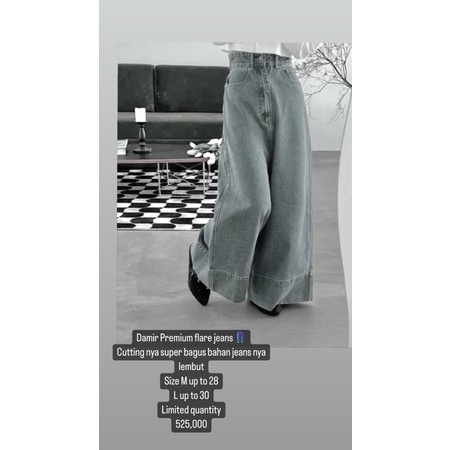 Damir flare jeans / flare jeans/premium jeans