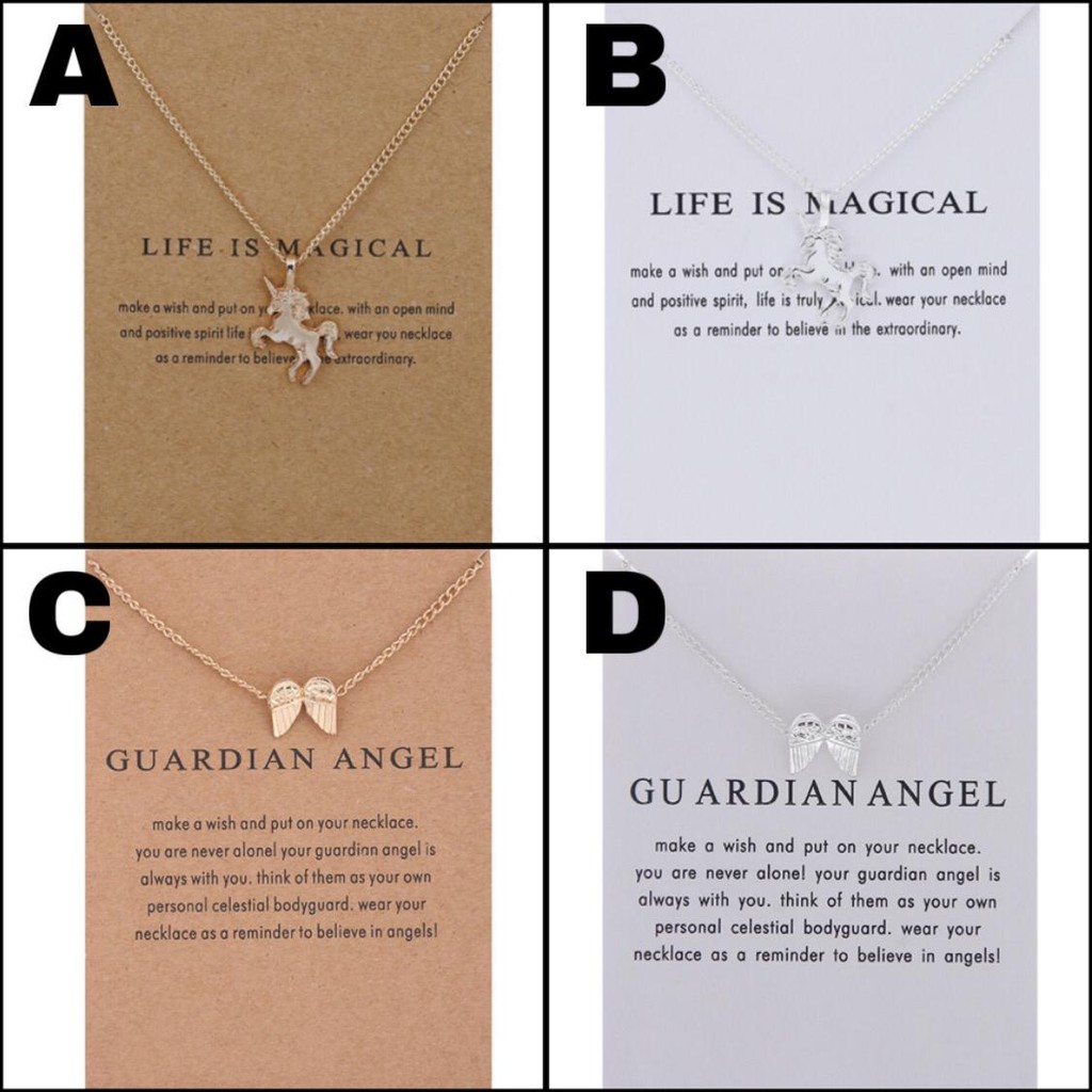 Kalung fashion wanita emas silver model korea bagus terbaru imut lucu hadiah kado ultah necklace